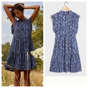 Anthropologie Jenee Tiered Tunic Dress - Size L - NWT